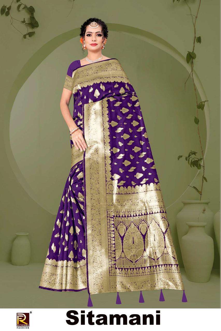 Ronisha Sitamani wholesale saree manufacturers in india