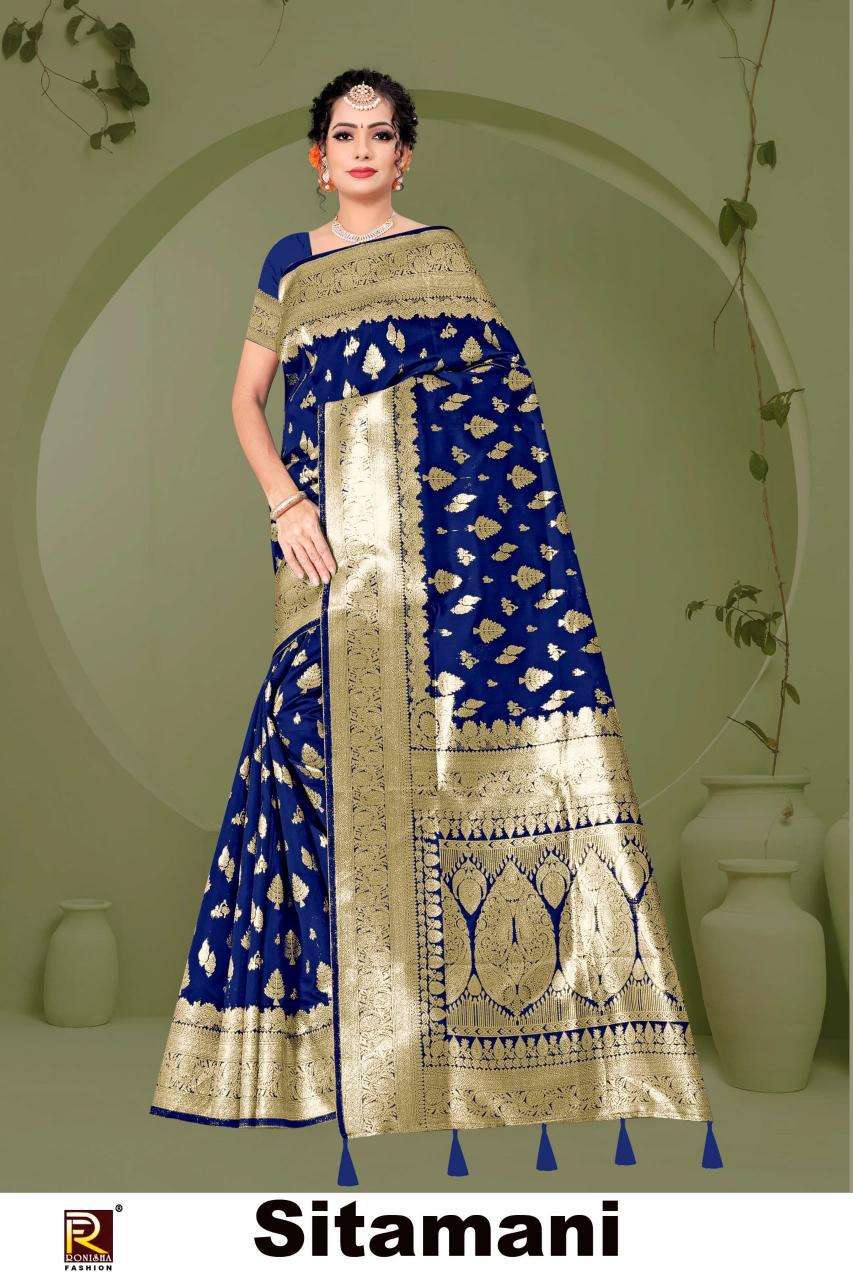 Ronisha Sitamani wholesale saree manufacturers in india