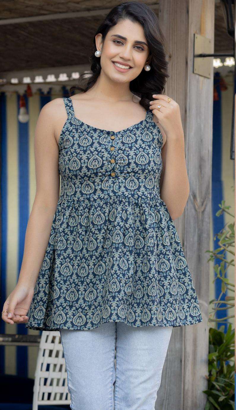 Sabella Cotton Sleeveless Top Western Wear mumbai with price