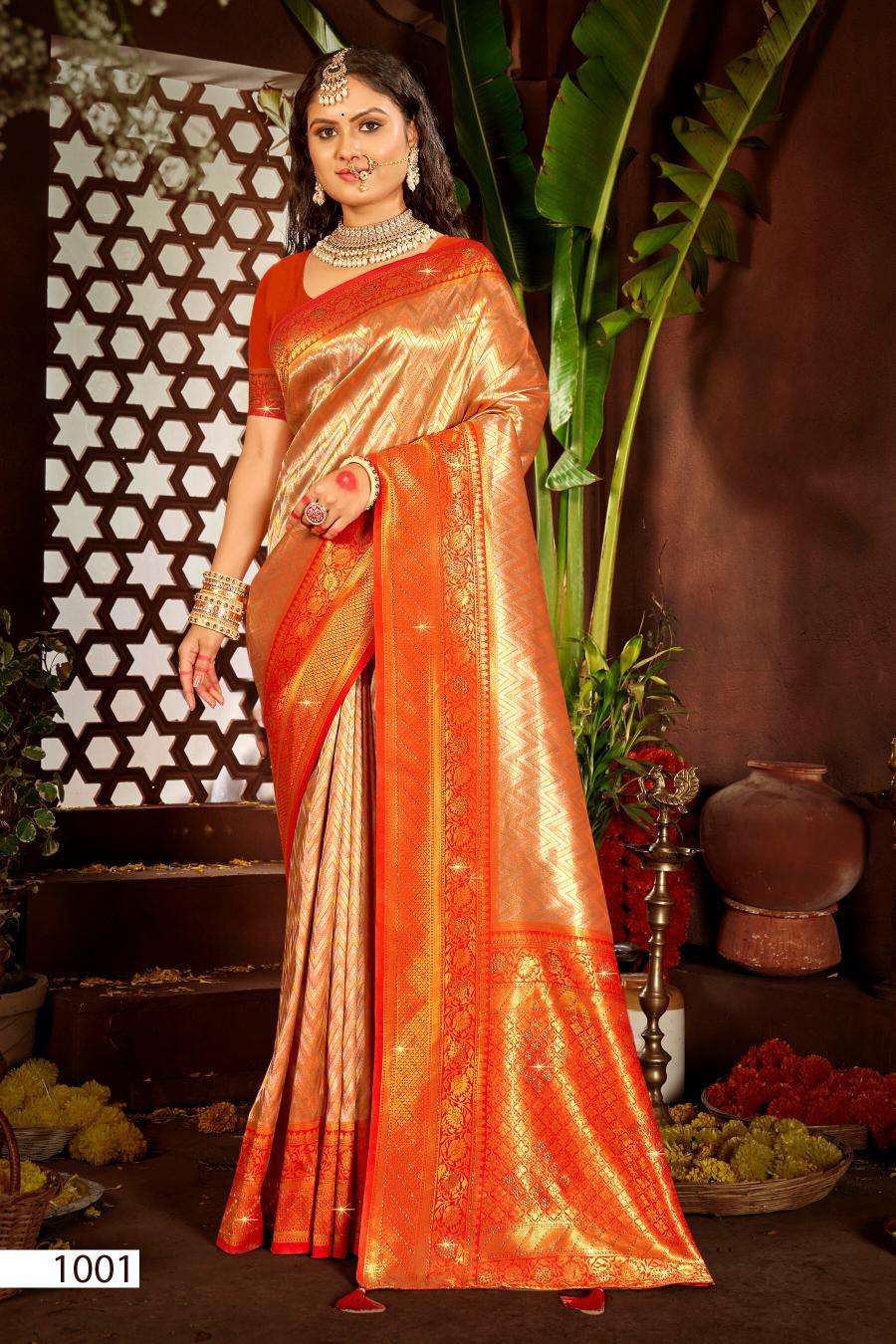 Saroj Kanha Silk Saroski vol.1 wholesale sarees