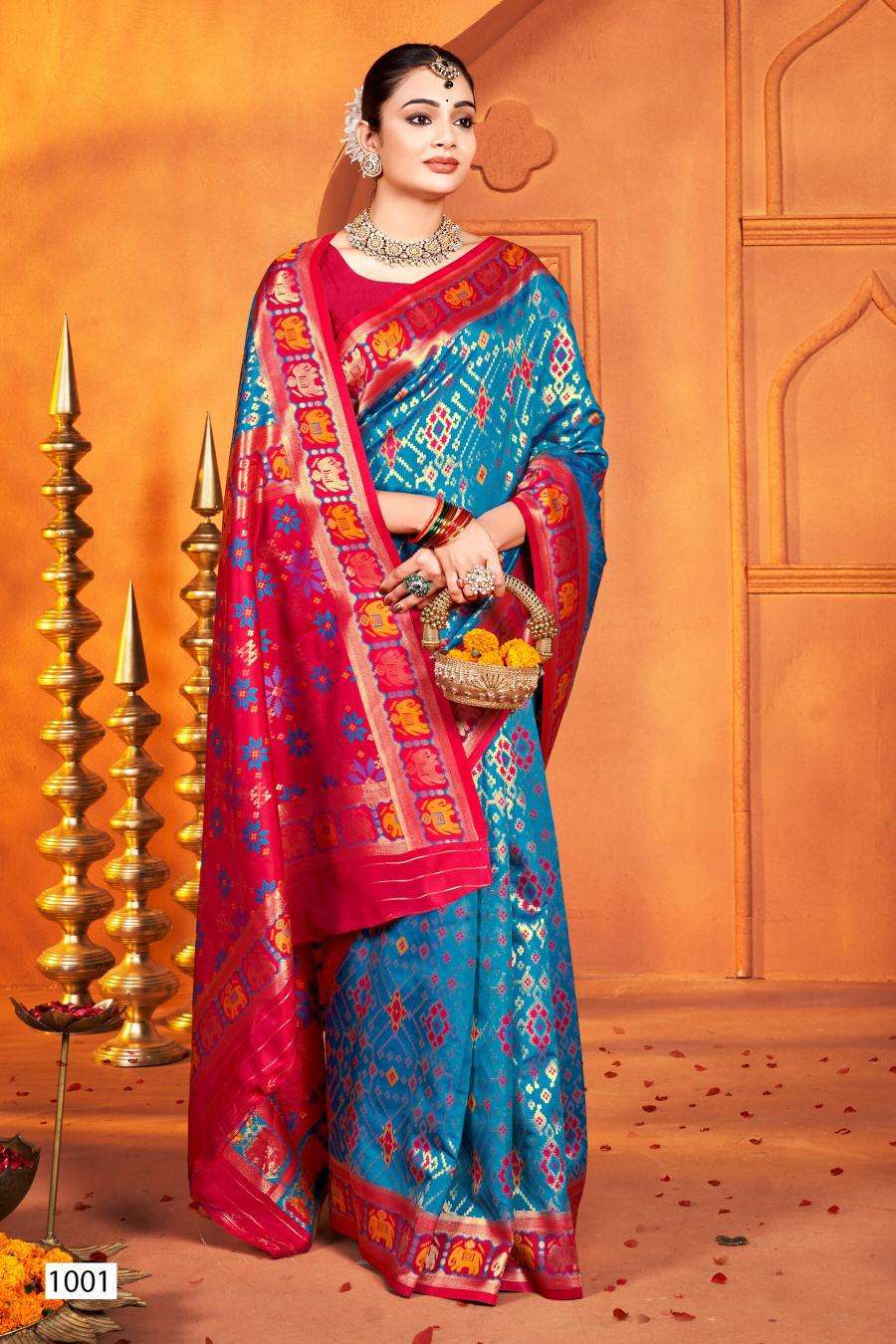 Saroj Kartikey silk vol.1 wholesale sarees online cash on delivery