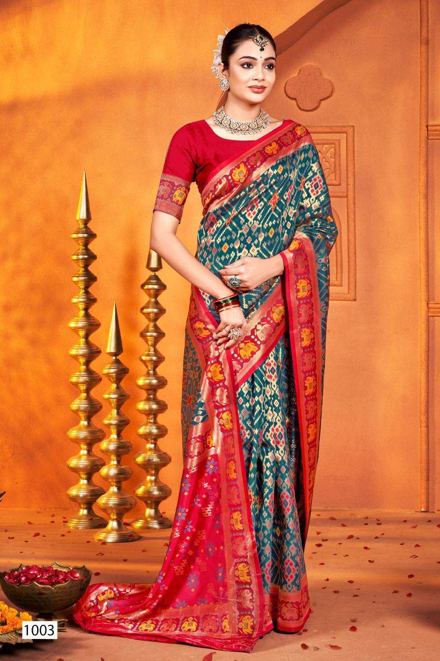 Saroj Kartikey silk vol.1 wholesale sarees online cash on delivery