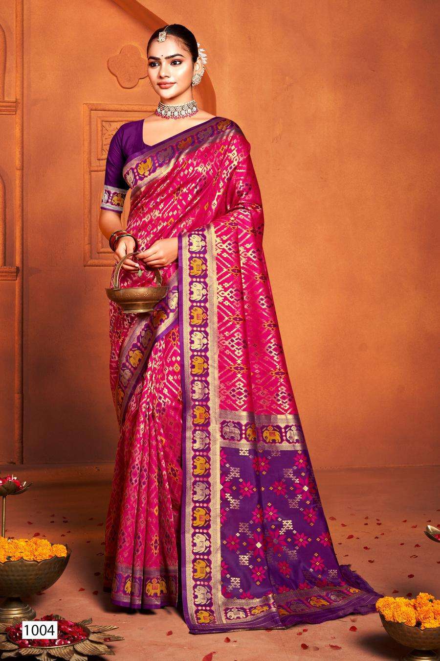 Saroj Kartikey silk vol.1 wholesale sarees online cash on delivery