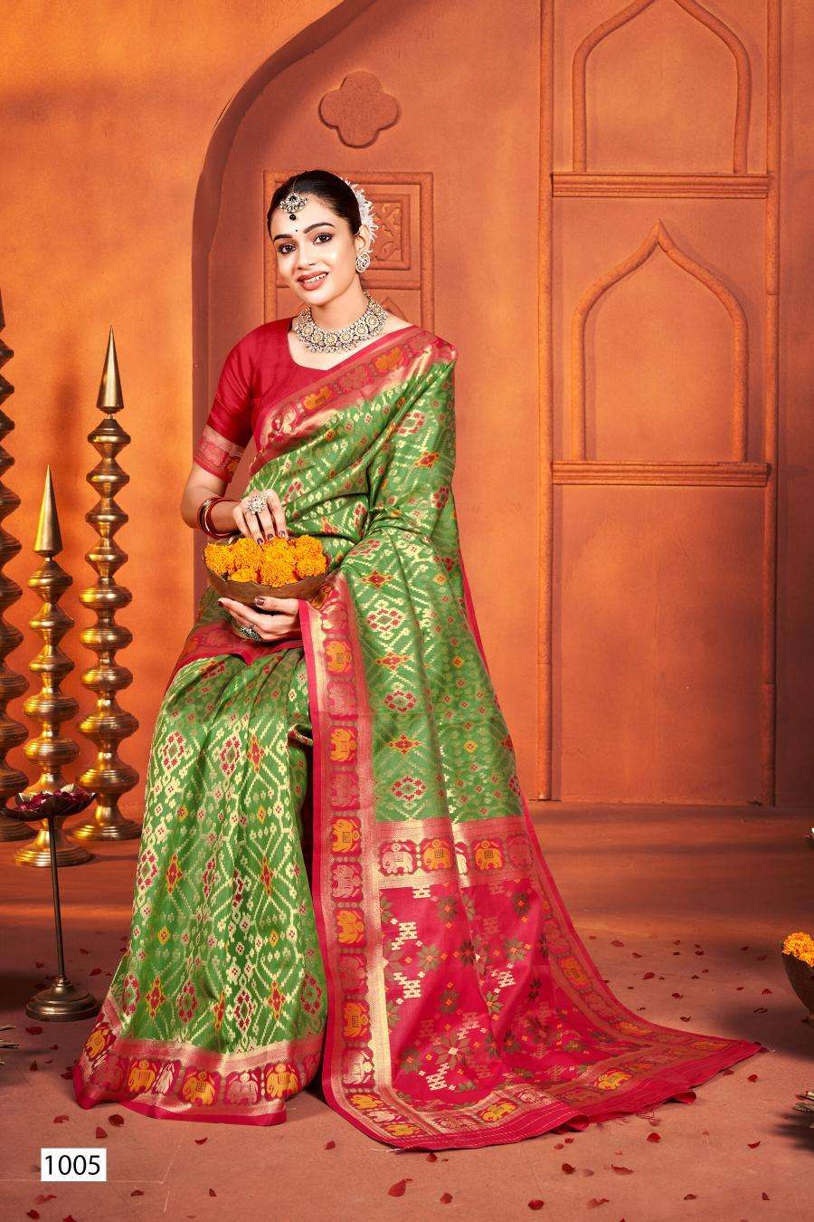 Saroj Kartikey silk vol.1 wholesale sarees online cash on delivery