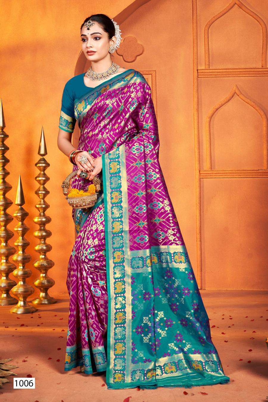 Saroj Kartikey silk vol.1 wholesale sarees online cash on delivery