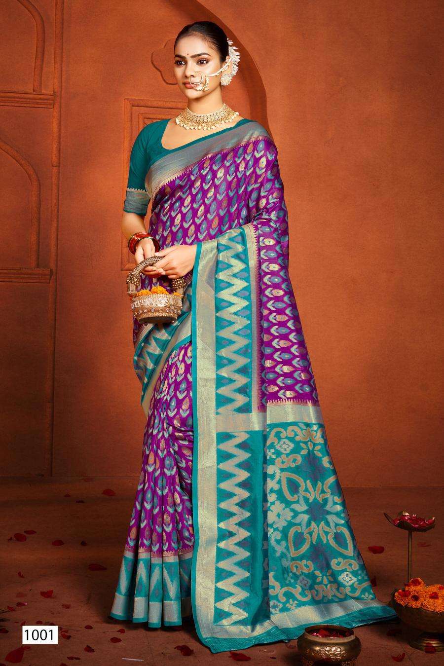 Saroj Kartikey silk vol.3 wholesale saree online shopping