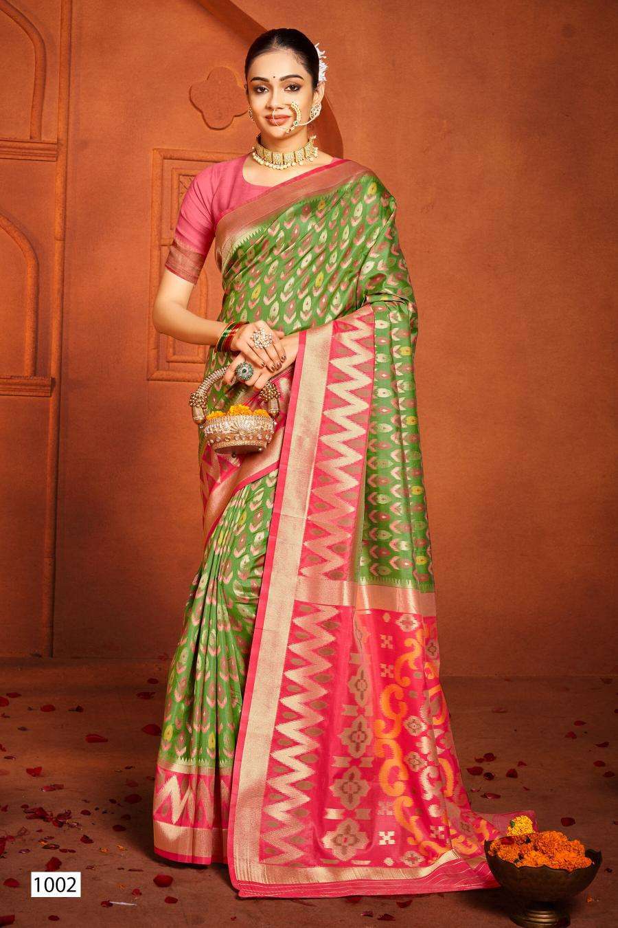 Saroj Kartikey silk vol.3 wholesale saree online shopping