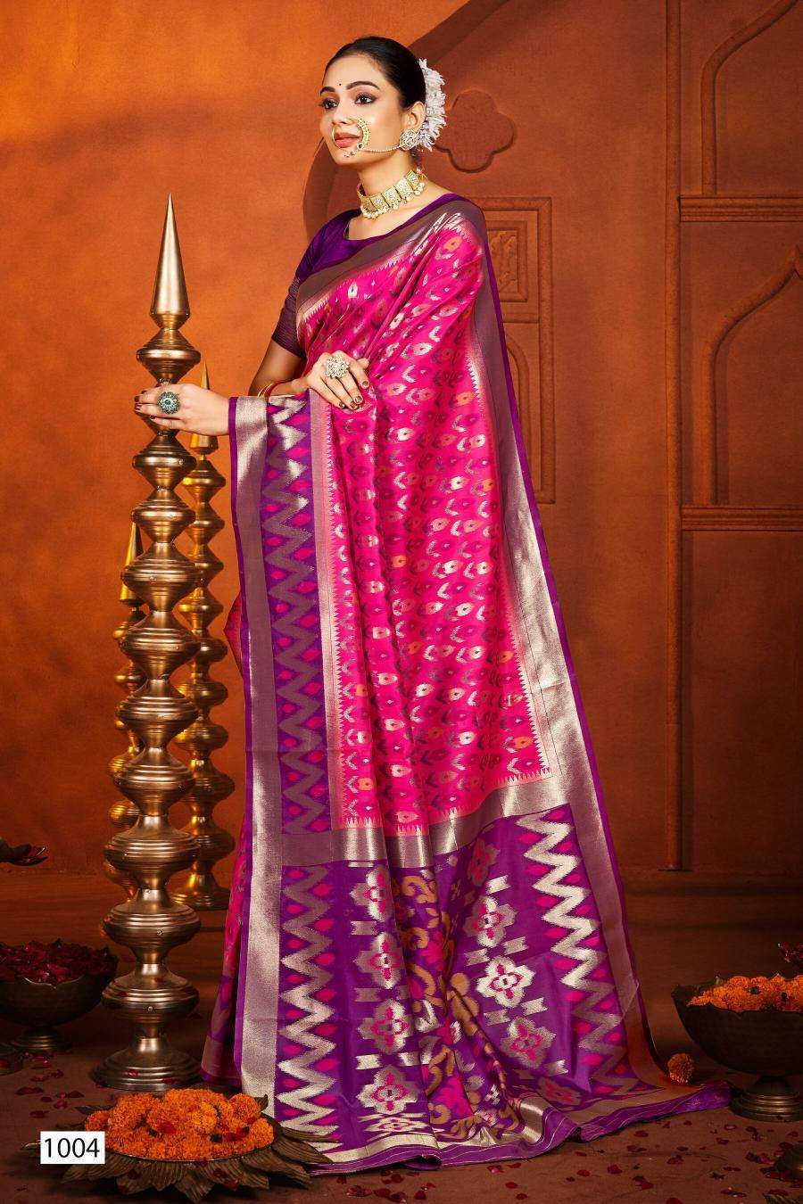 Saroj Kartikey silk vol.3 wholesale saree online shopping