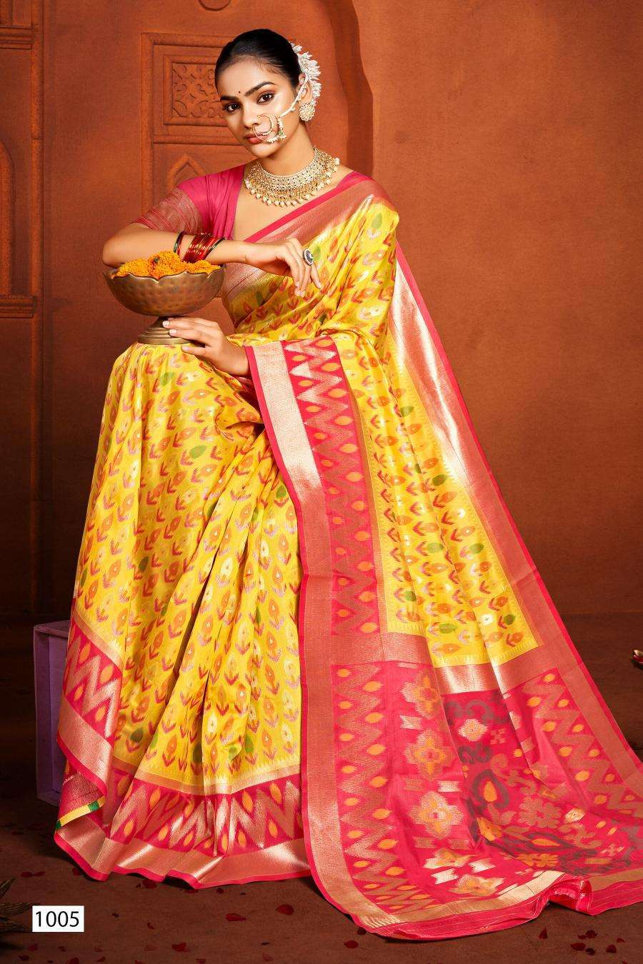 Saroj Kartikey silk vol.3 wholesale saree online shopping