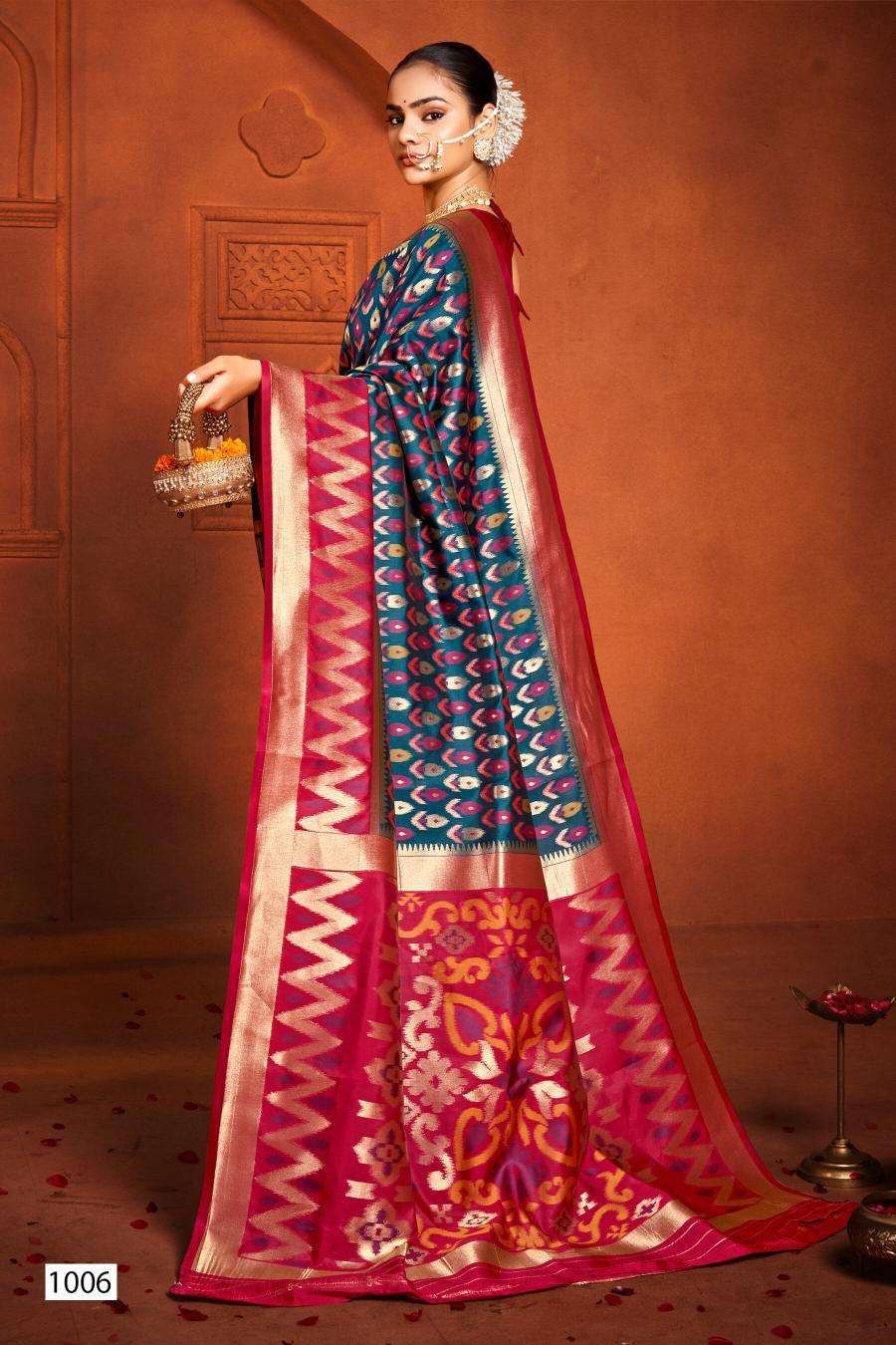 Saroj Kartikey silk vol.3 wholesale saree online shopping