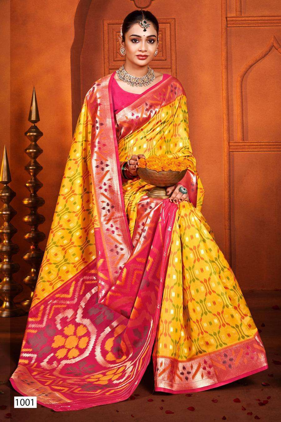 Saroj Kartikey silk vol.4 sarees wholesale online shopping