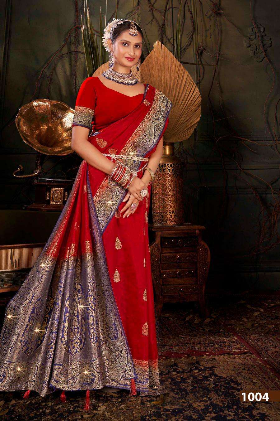 Saroj Prapti dola swarovski vol.2 saree wholesale