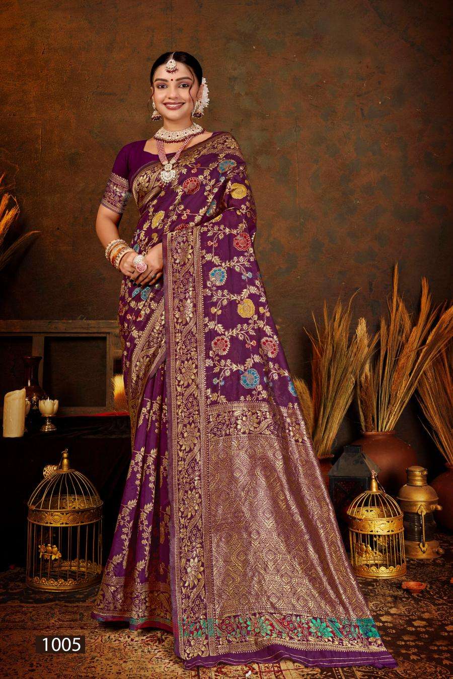 Saroj Priyadarshini silk vol.1 Best wholesale saree shops in Surat