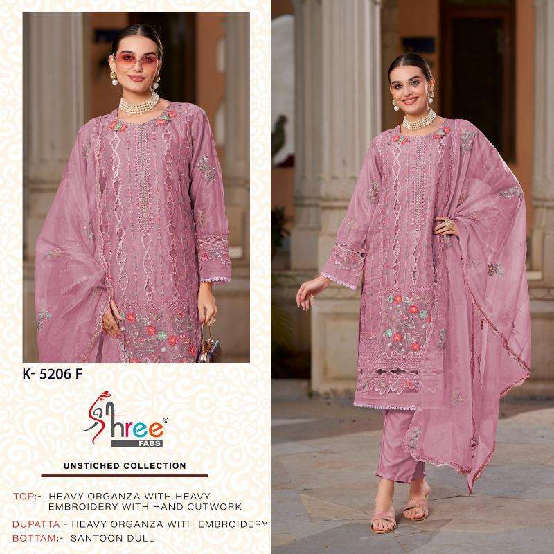 Shree Fabs K 5206 E To H salwar kameez ahmedabad