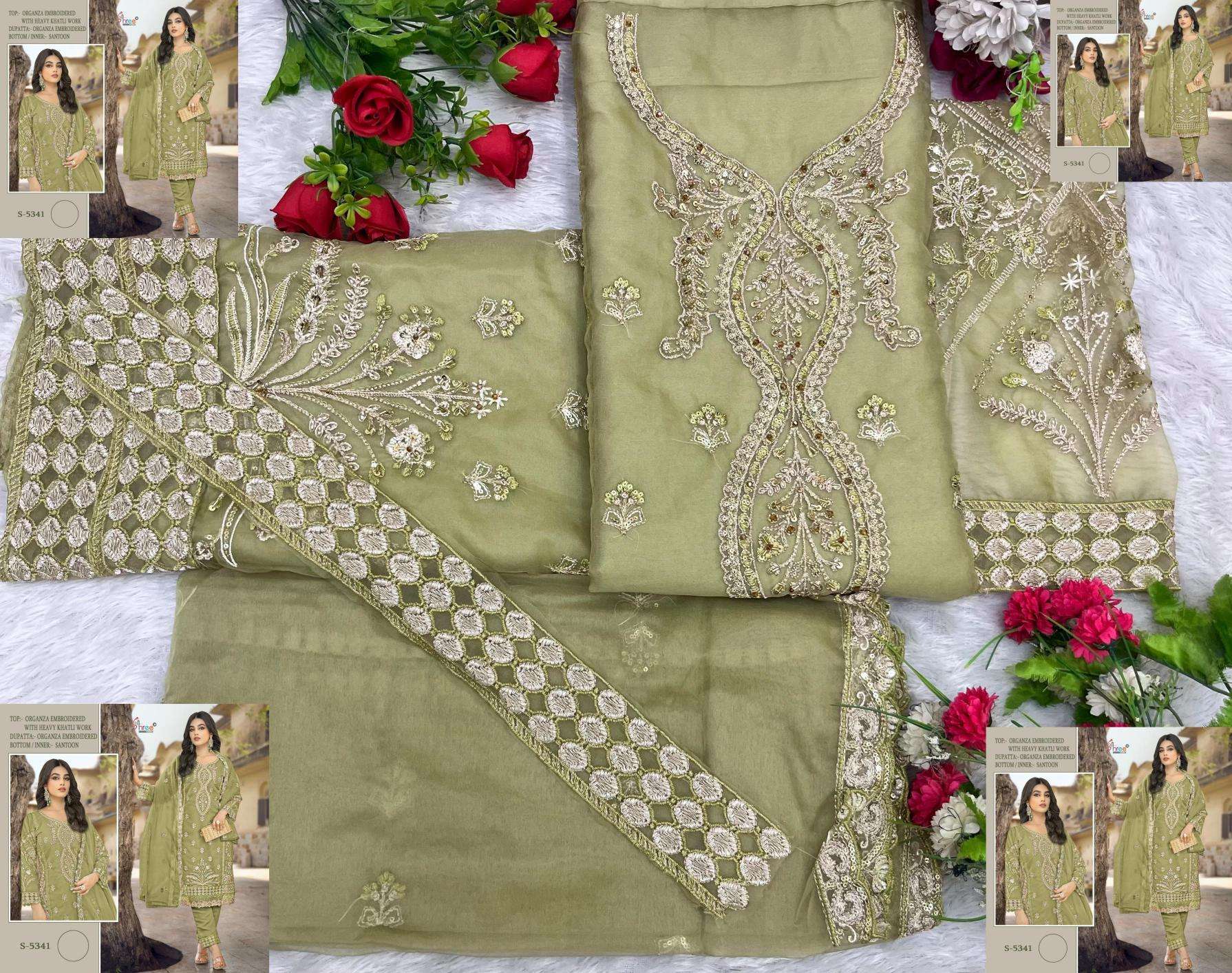 Shree Fabs K 5341 salwar kameez wholesale india