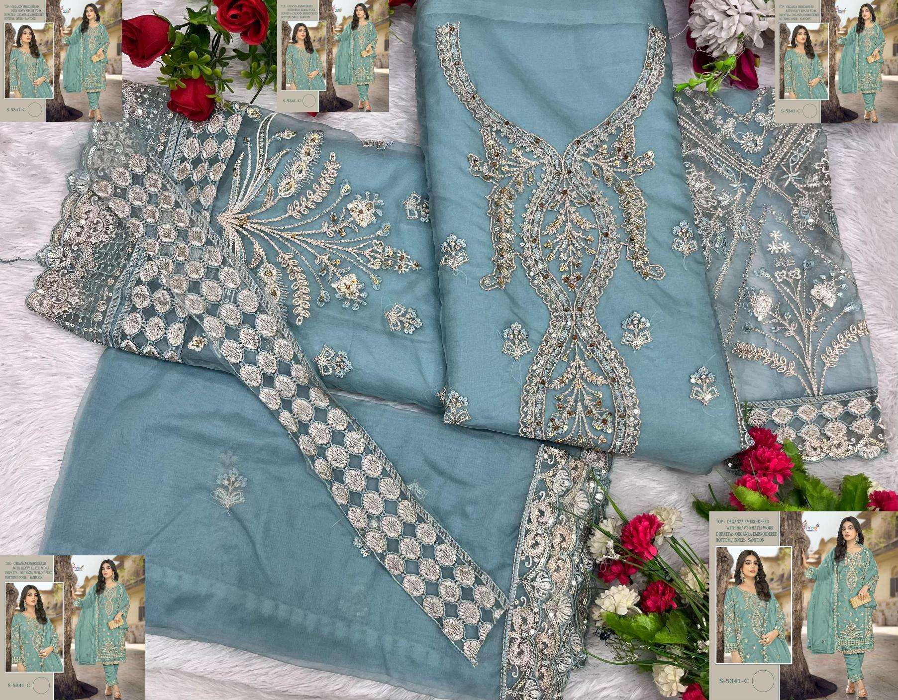 Shree Fabs K 5341 salwar kameez wholesale india