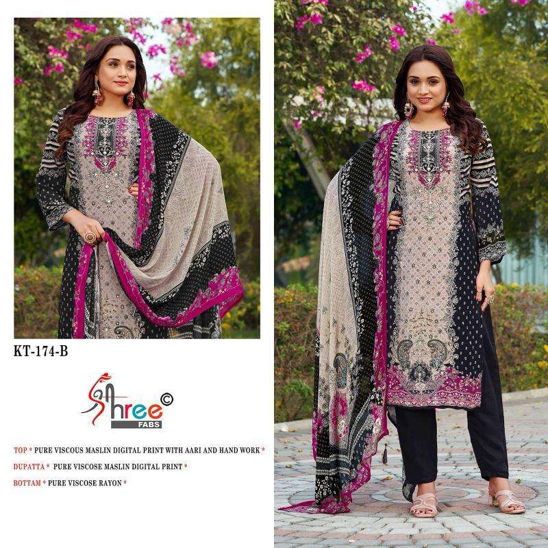 Shree Fabs KT 174 wholesale indian salwar kameez