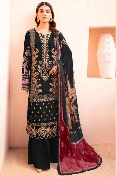 Taj 577, 578 , 579 Chiffon Dupatta salwar kameez wholesale market in mumbai