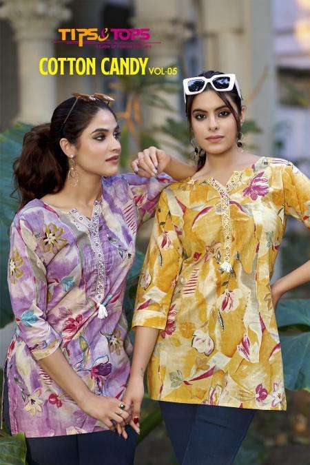 Tips & Tops Cotton Candy Vol 4 jaipur wholesale kurti market