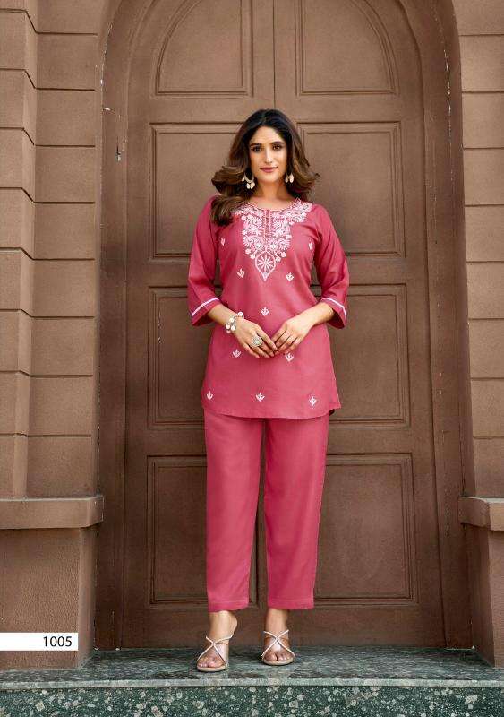 Tips & Tops Polo Co Ord Set Designer kurtis wholesale