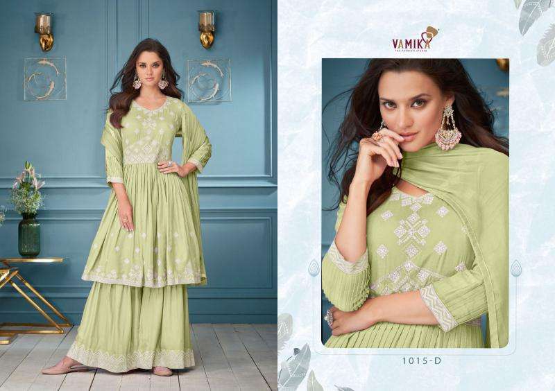 Vamika Lakhnavi Vol 3 kurti wholesale cloth market in ahmedabad