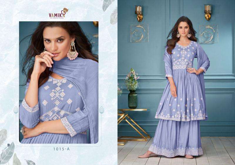 Vamika Lakhnavi Vol 3 kurti wholesale cloth market in ahmedabad