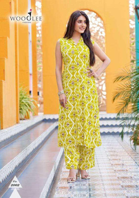 Wooglee Samiksha co ord set wholesale kurti manufacturers in surat