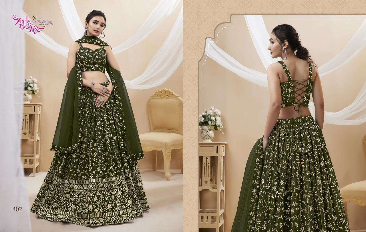 Zeel Clothing Ruhana Vol 1 lehenga Choli wholesalers in ahmedabad