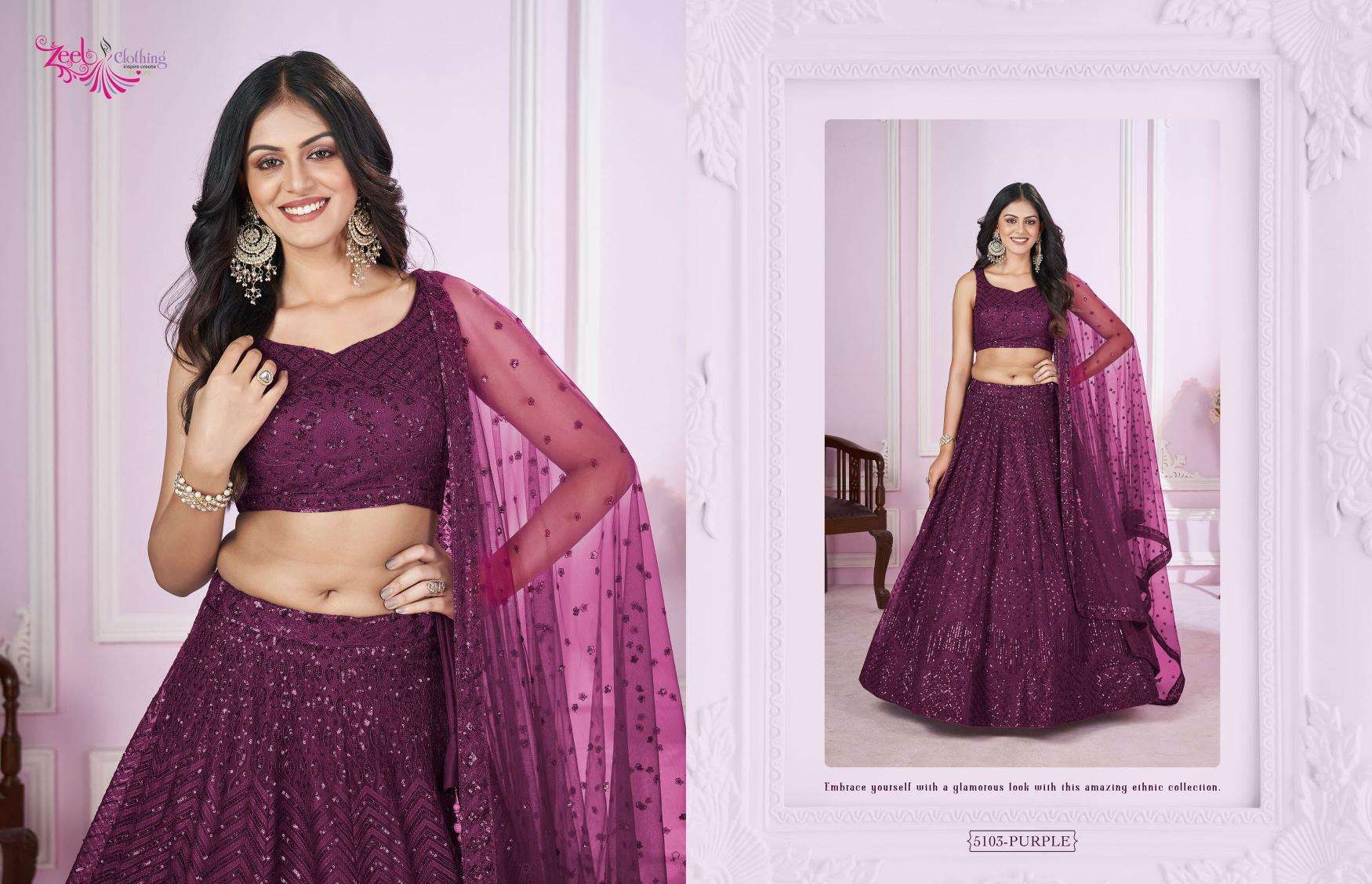 Zeel Clothing Vamika lehenga Choli  wholesale market address