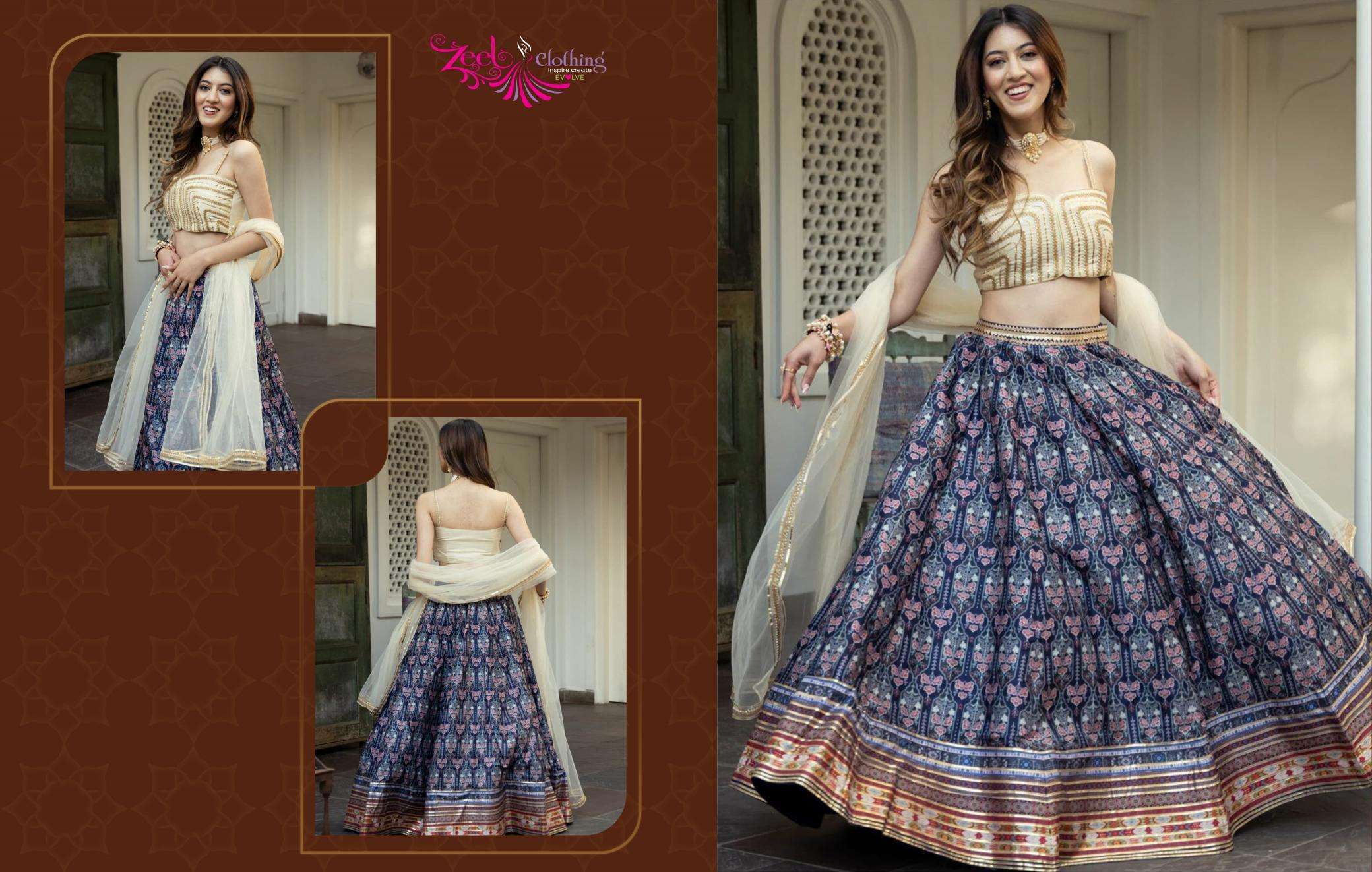 Zeel Clothing Volume 23 lehenga choli wholesale