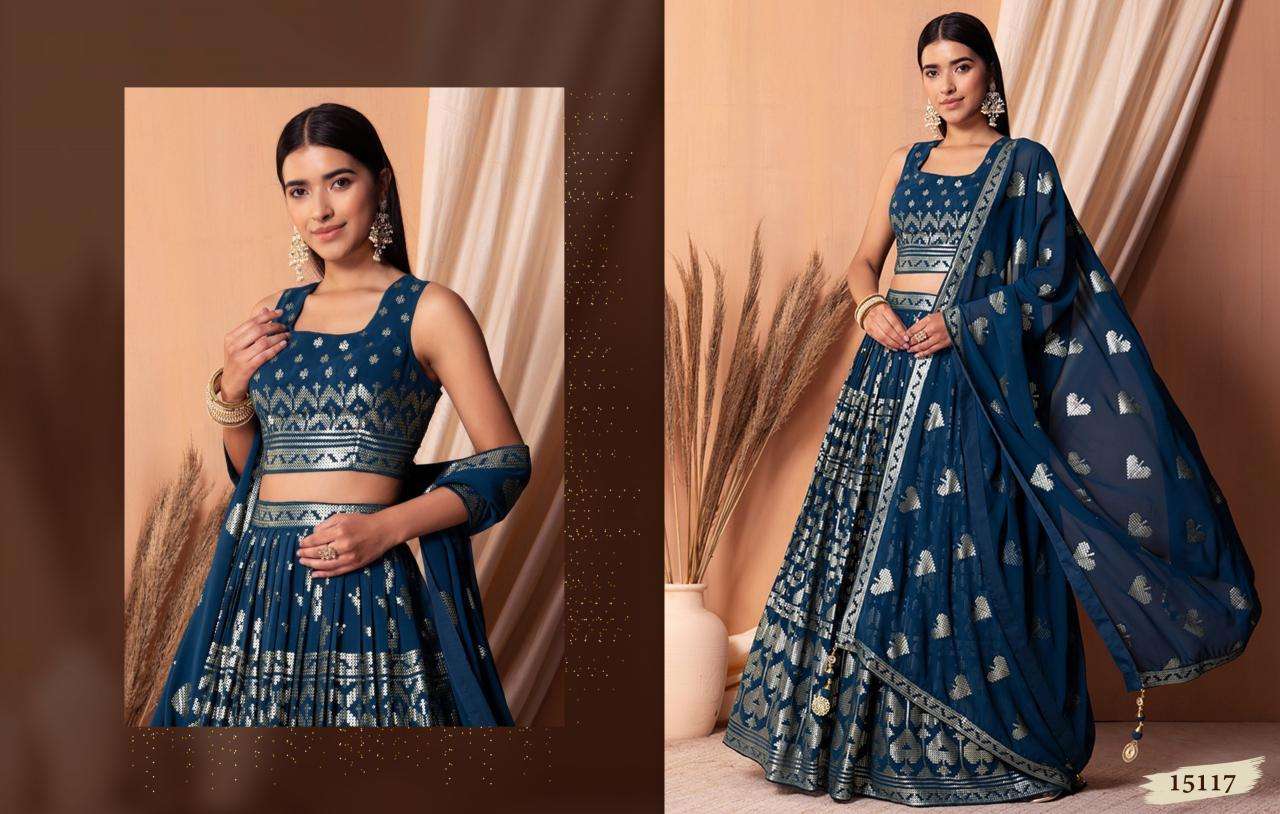 Zeel Clothing Volume 25 lehenga choli wholesale in surat online