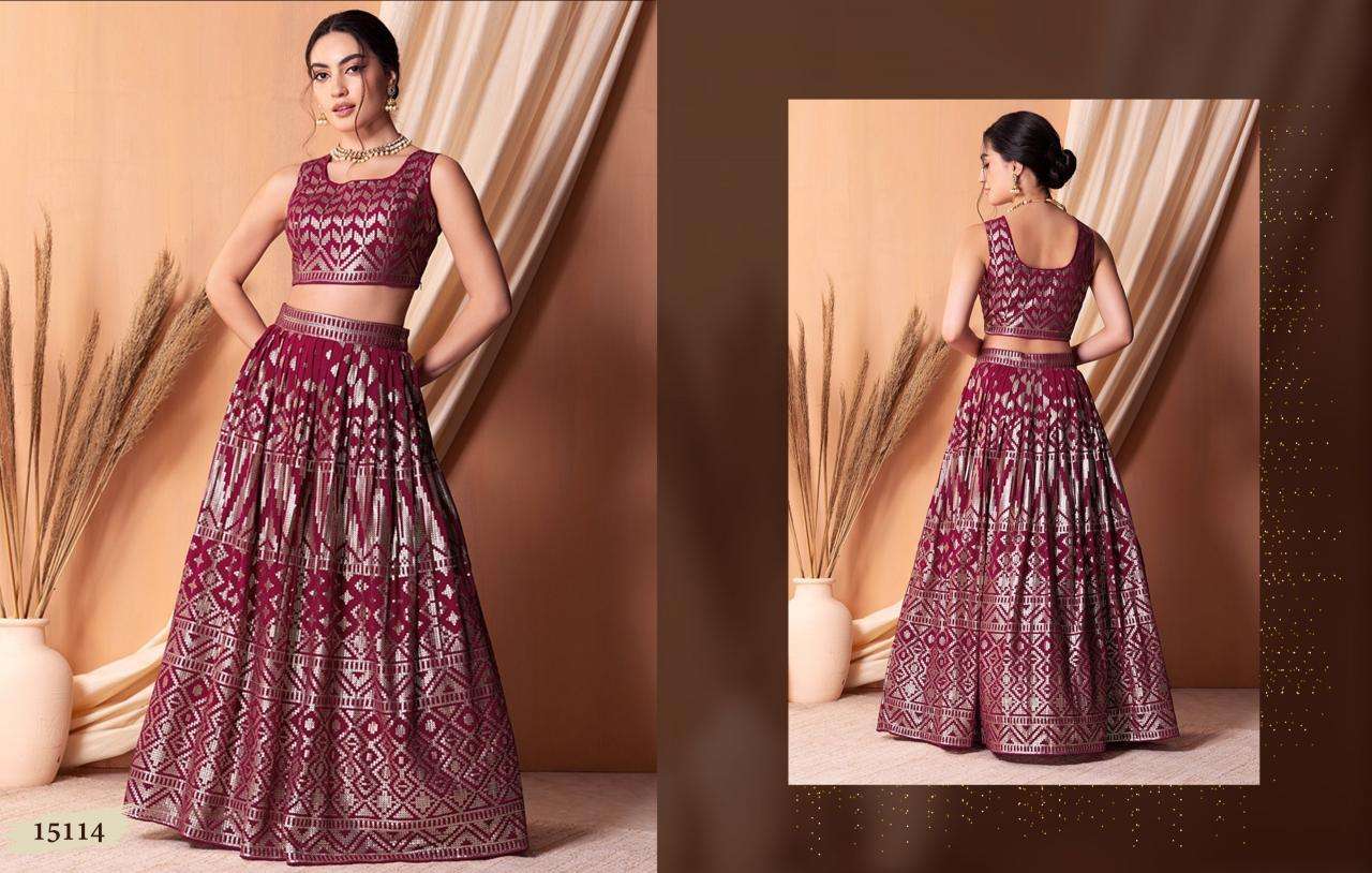 Zeel Clothing Volume 25 lehenga choli wholesale in surat online