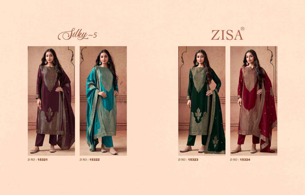 Zisha Silky Vol 5 salwar kameez online wholesale