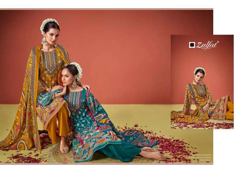 Zulfat Aayat Vol 11 Latest Dress Materials in hydrabad