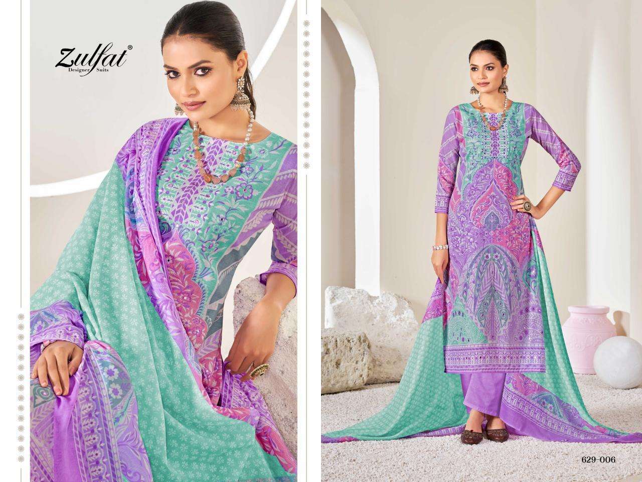 Zulfat Summer Shine wholesale dress materials in mysore