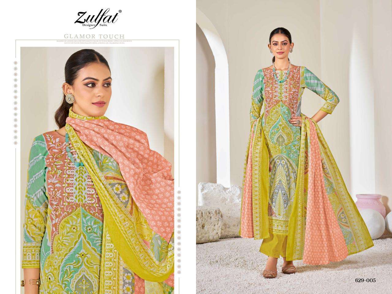 Zulfat Summer Shine wholesale dress materials in mysore