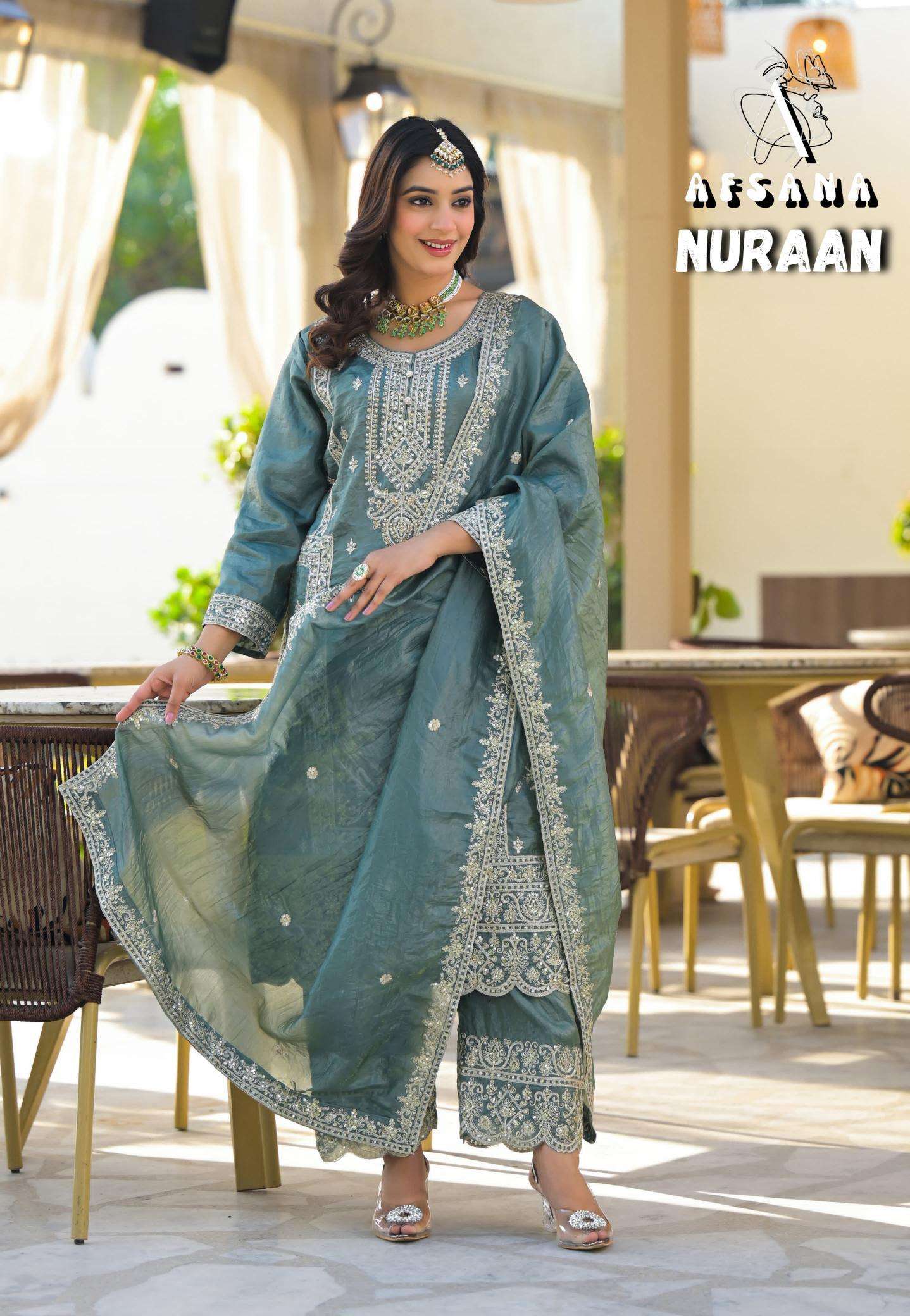 Afsana Nuraan Designer Salwar Kameez wholesale