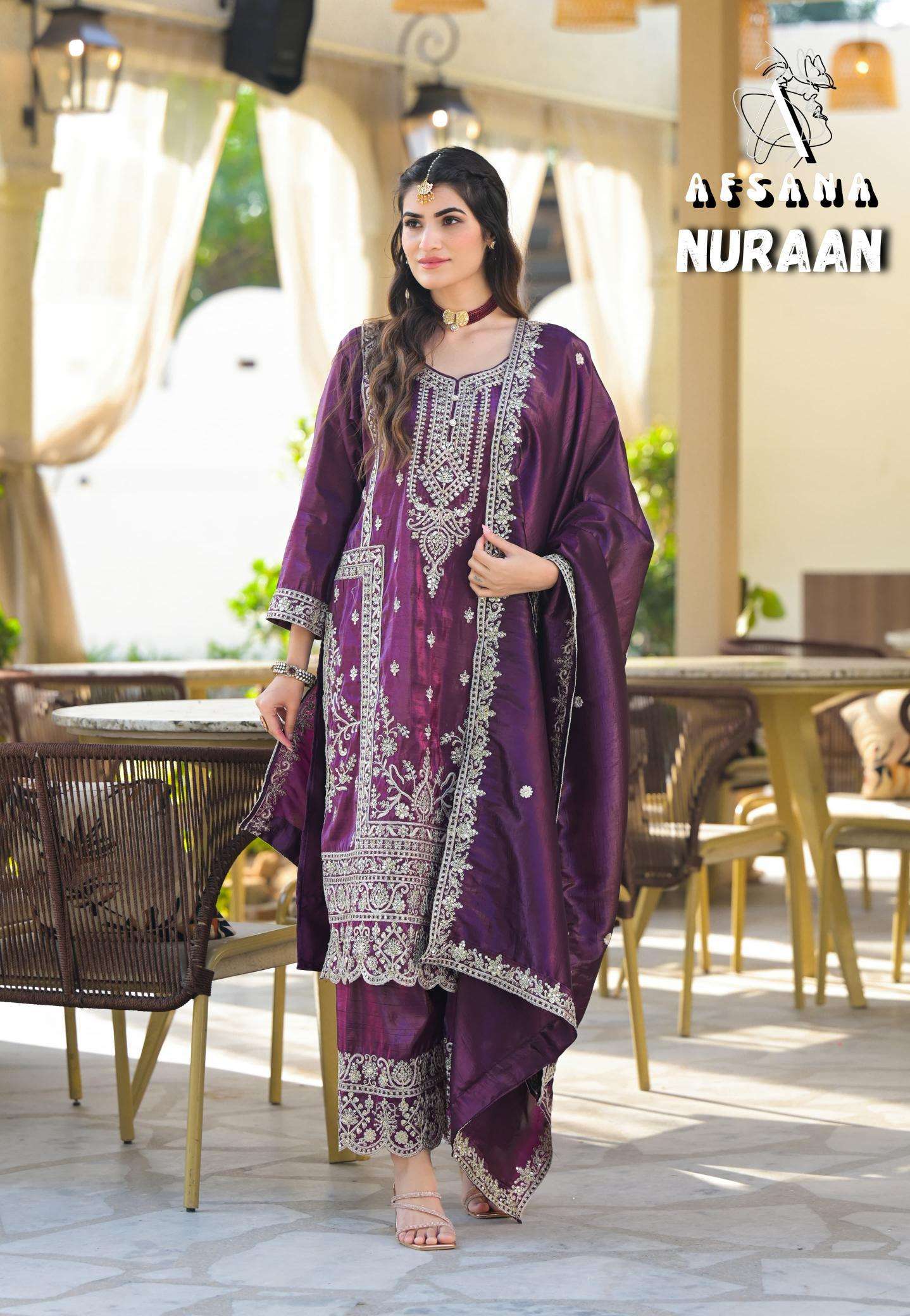 Afsana Nuraan Designer Salwar Kameez wholesale