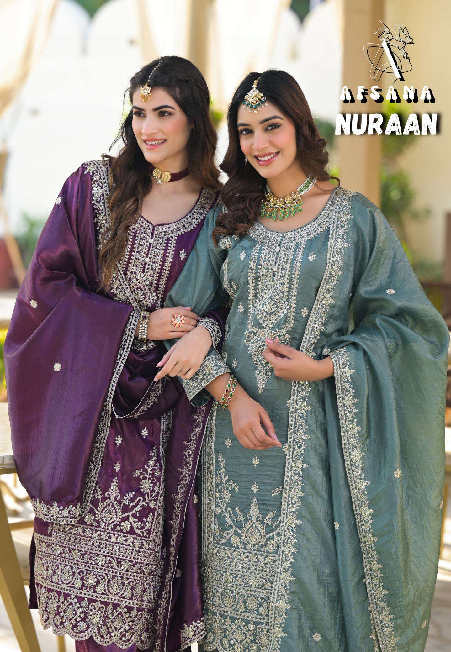 Afsana Nuraan Designer Salwar Kameez wholesale