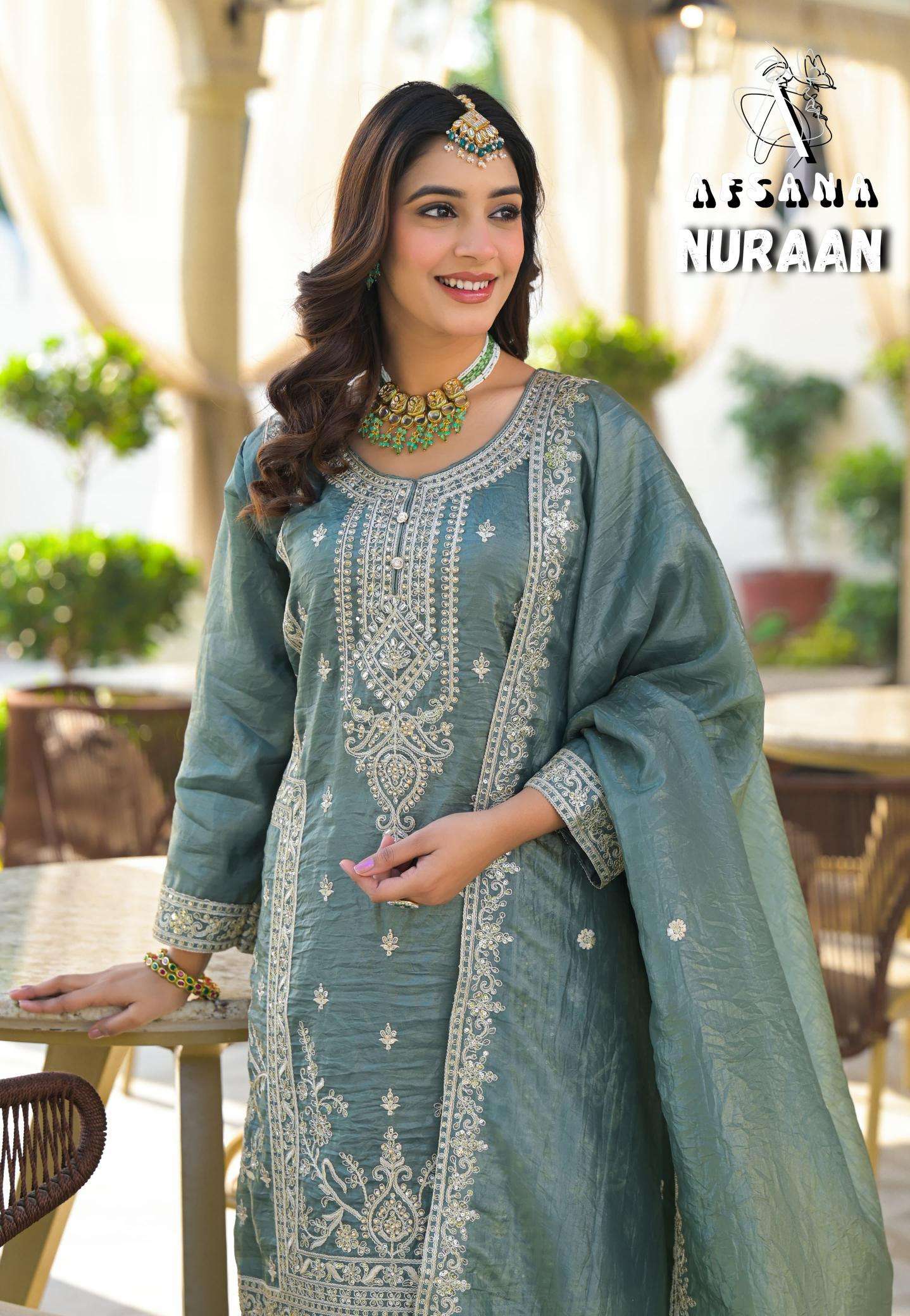 Afsana Nuraan Designer Salwar Kameez wholesale