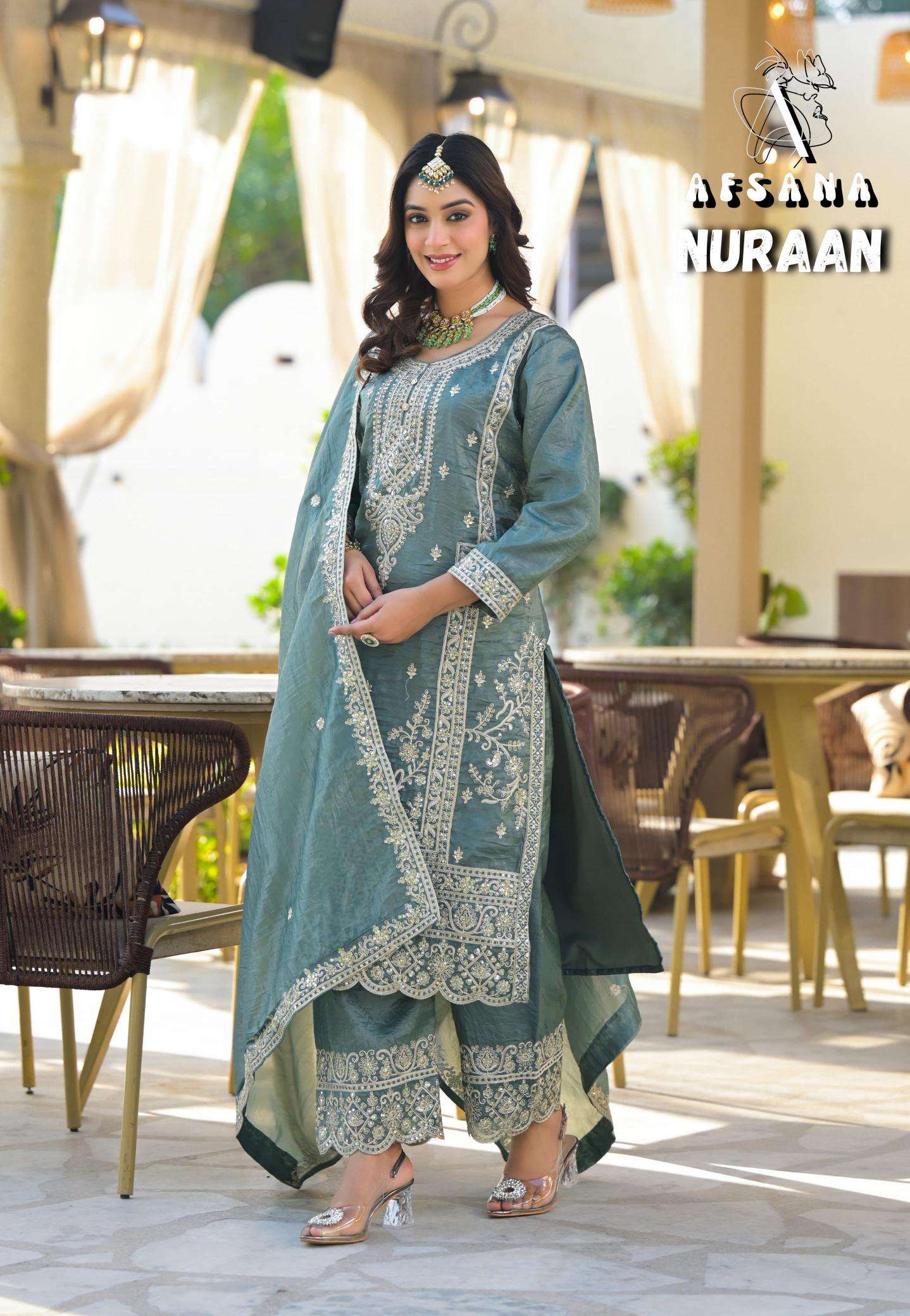 Afsana Nuraan Designer Salwar Kameez wholesale