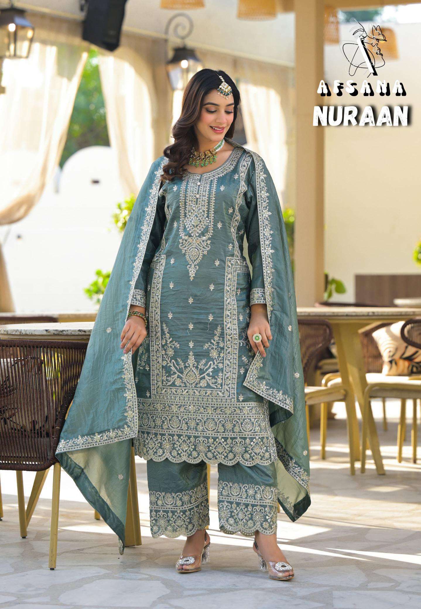 Afsana Nuraan Designer Salwar Kameez wholesale