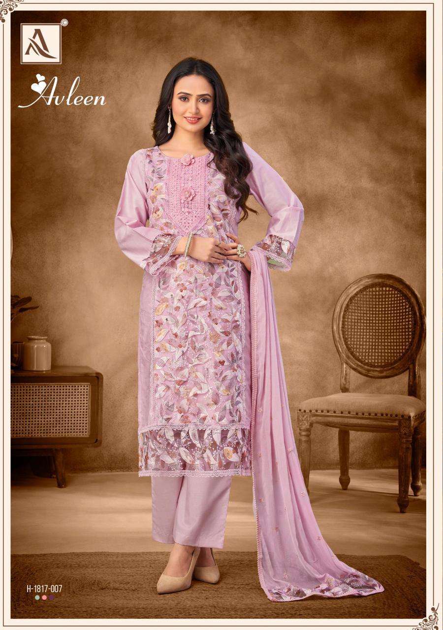 Alok Avleen Wholesale designer dress material in Vadodara