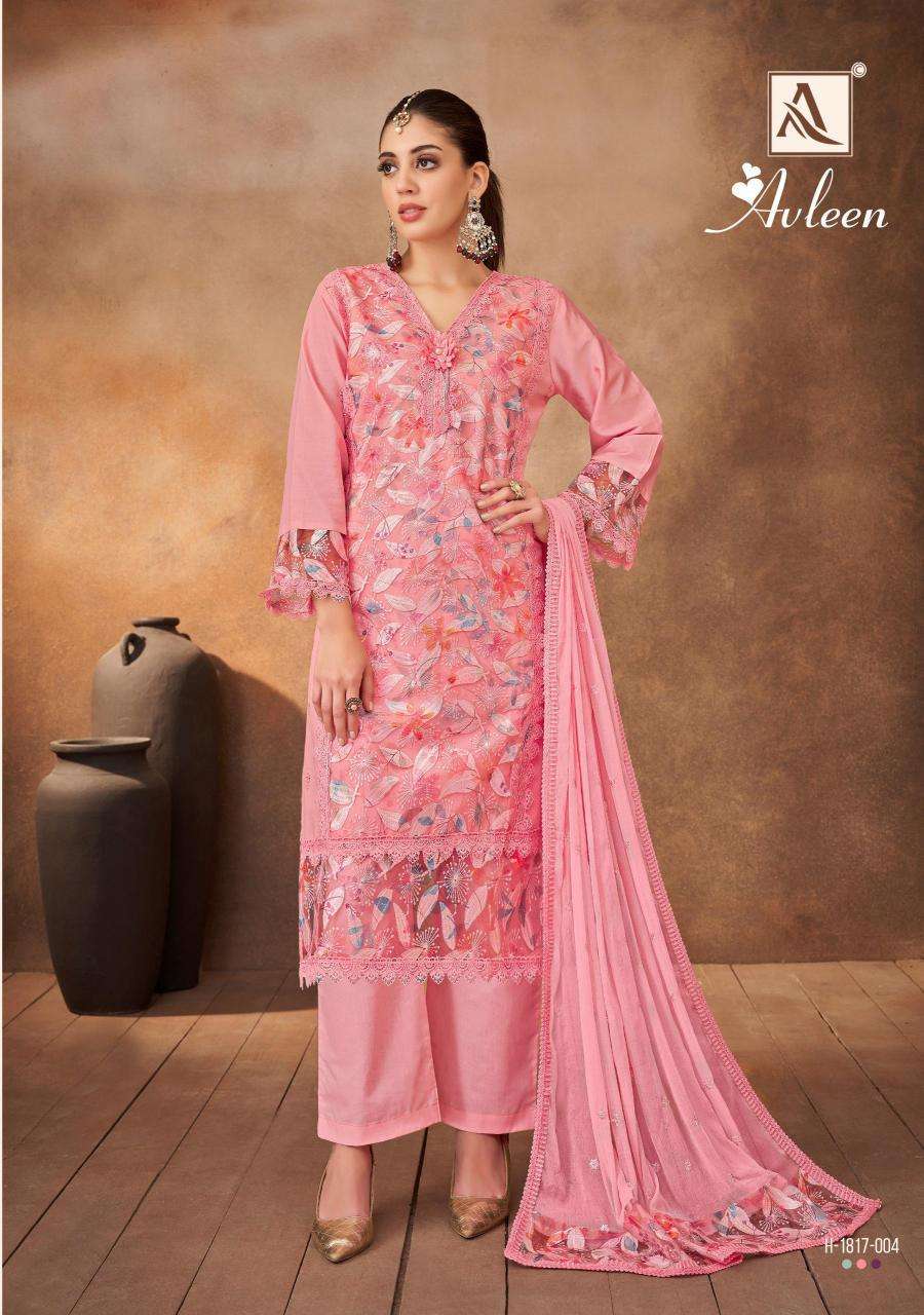 Alok Avleen Wholesale designer dress material in Vadodara