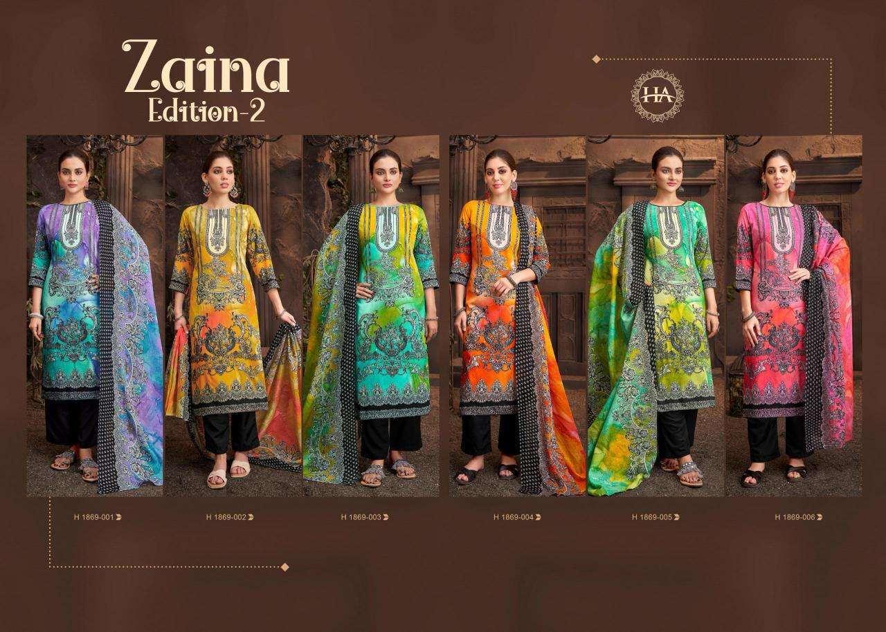 Alok Harshit Zaina vol 2 Cotton dress materials in Kolkata