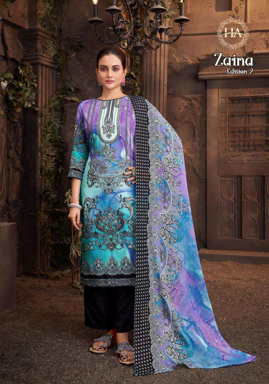 Alok Harshit Zaina vol 2 Cotton dress materials in Kolkata