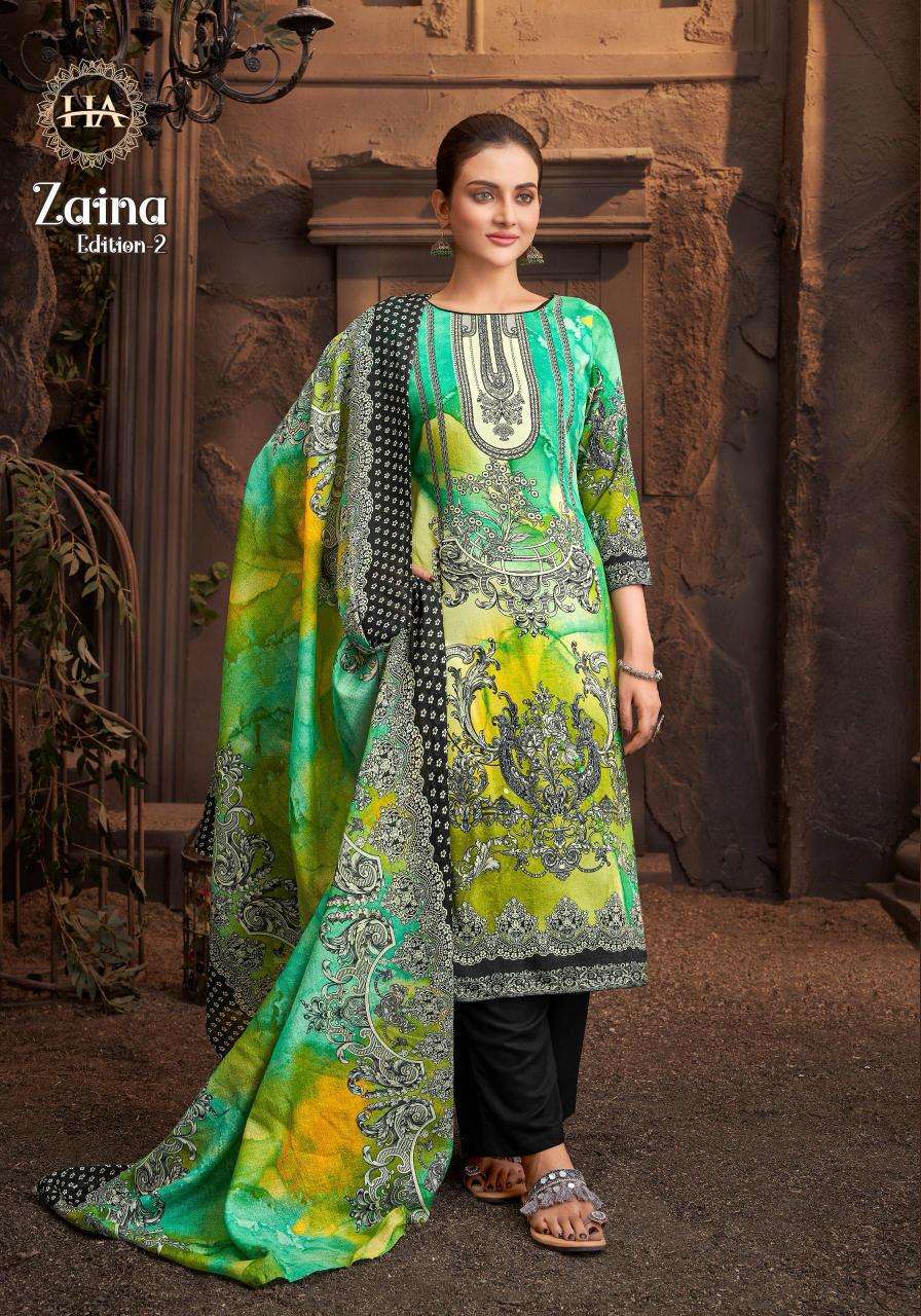 Alok Harshit Zaina vol 2 Cotton dress materials in Kolkata