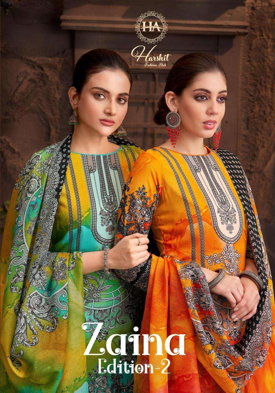 Alok Harshit Zaina vol 2 Cotton dress materials in Kolkata