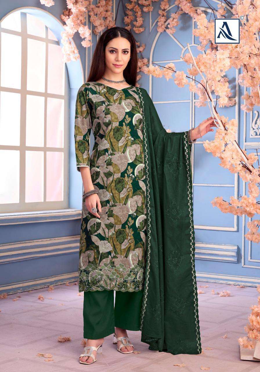 Alok Rizwana Indian dress materials wholesale in Mumbai