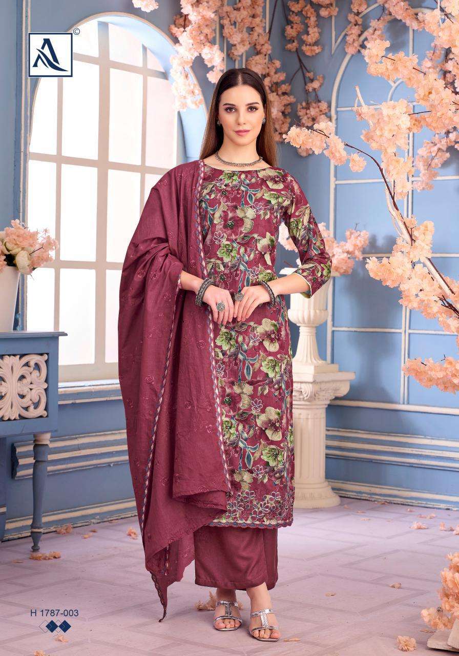 Alok Rizwana Indian dress materials wholesale in Mumbai